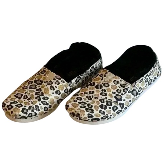 Tom’s Sparkle Cheetah Alpargata - Size 8 - Picture 3 of 14